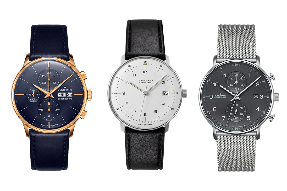 Iconic Junghans watches